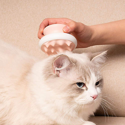 Pet Bath Massage Brush, Soft Washable Cat Brush for Shedding and Grooming, Removes Long Hair, Short Hair Dog Deshedding Brush for Washing and Massaging Dogs, Cats, Puppy, Rabbit, Small Animals