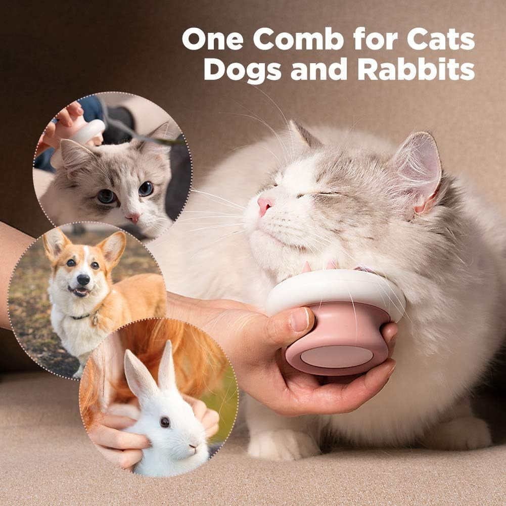 Pet Bath Massage Brush, Soft Washable Cat Brush for Shedding and Grooming, Removes Long Hair, Short Hair Dog Deshedding Brush for Washing and Massaging Dogs, Cats, Puppy, Rabbit, Small Animals